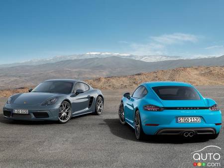 2017 Porsche 718 Cayman on sale in November across Canada